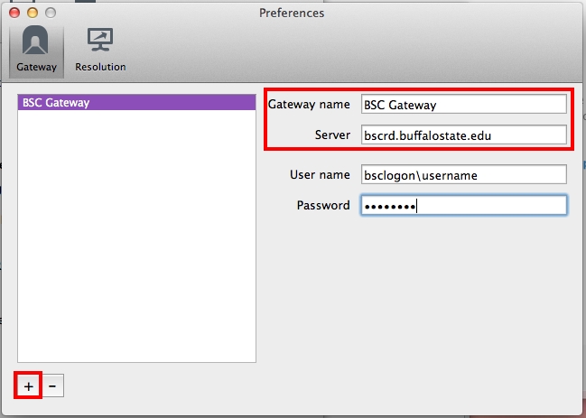 Remote desktop gateway error